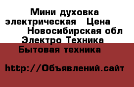 Мини духовка электрическая › Цена ­ 1 600 - Новосибирская обл. Электро-Техника » Бытовая техника   